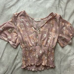 Floral blouse